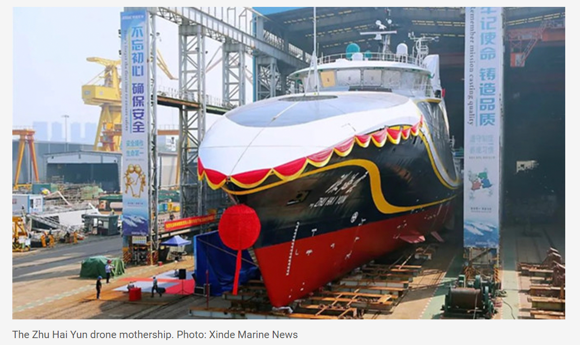 China AI drone mothership
