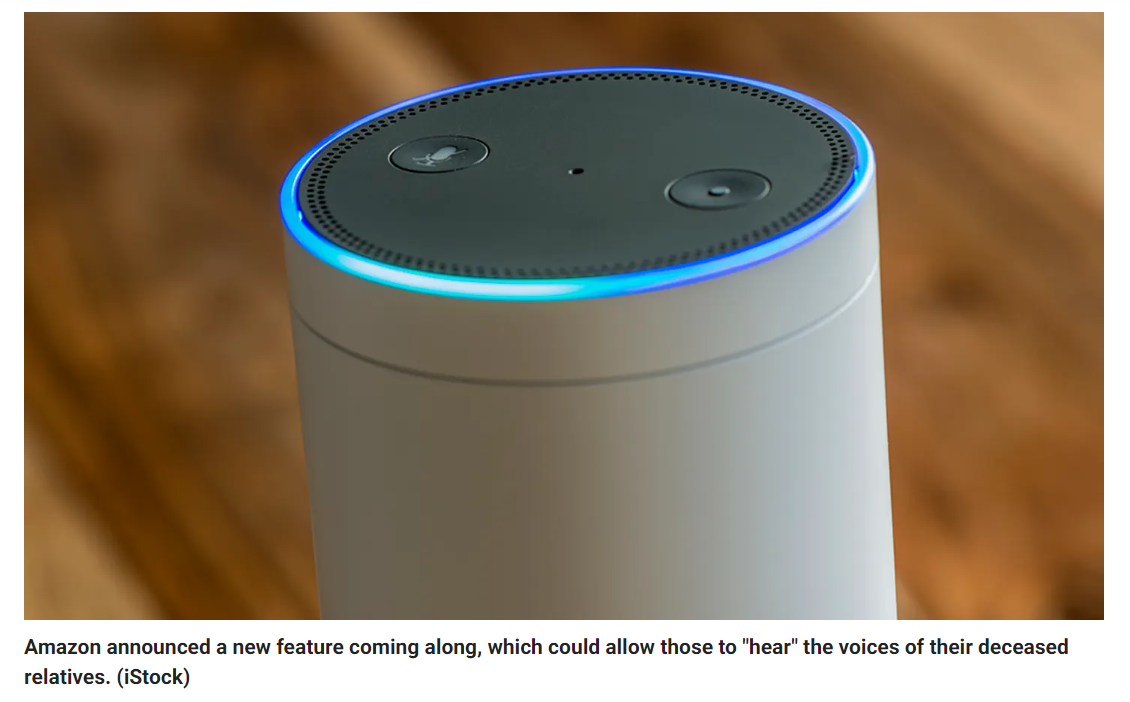 Amazon Alexa voice cloning