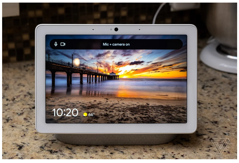 Google Nest Hub Max look and talk