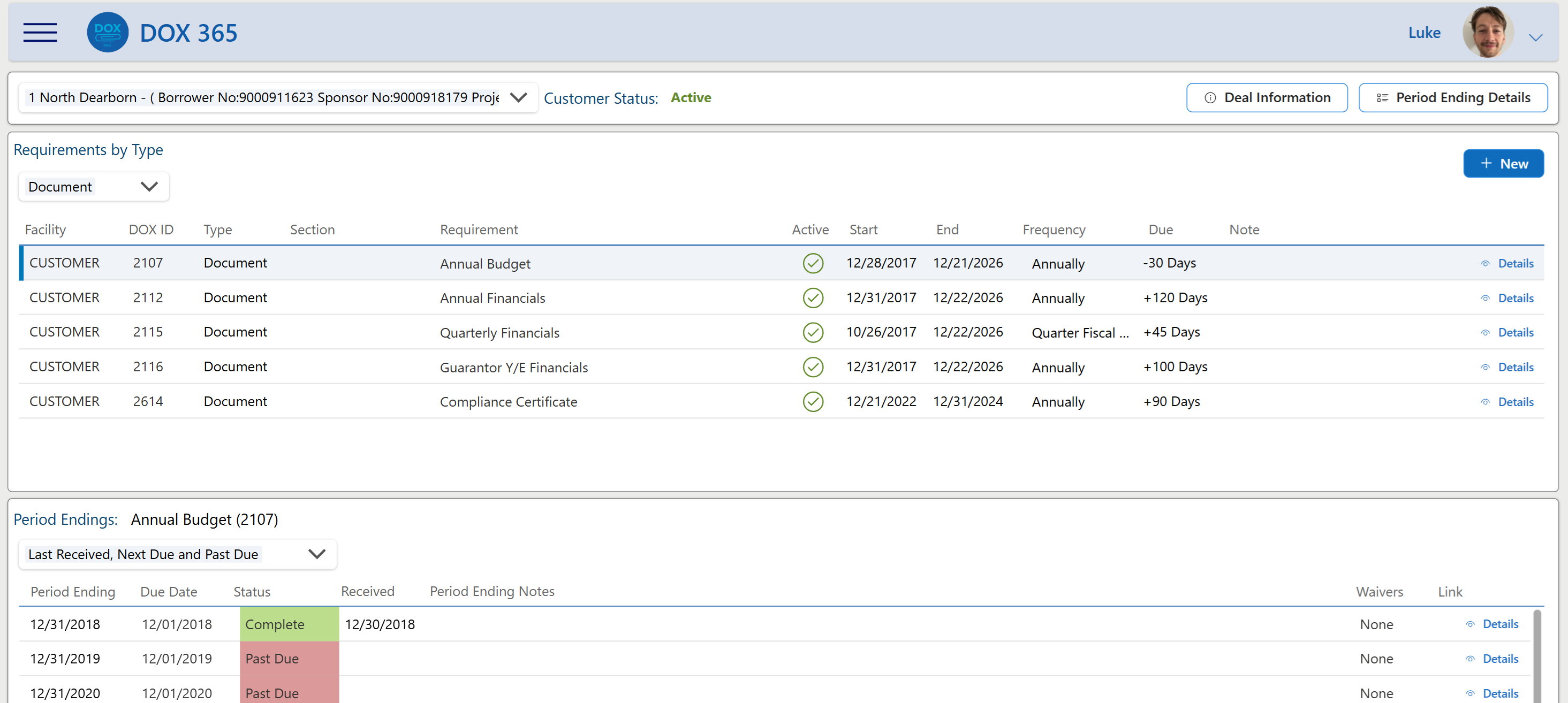 DOX screenshot