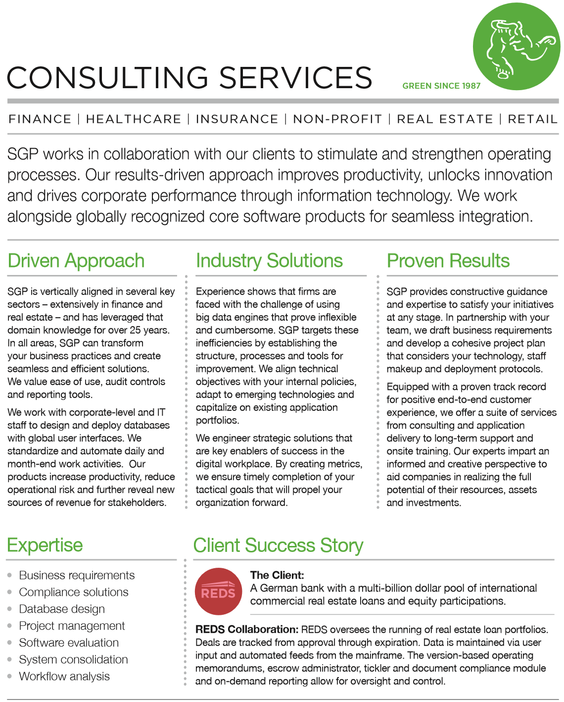 SGP Consulting Services